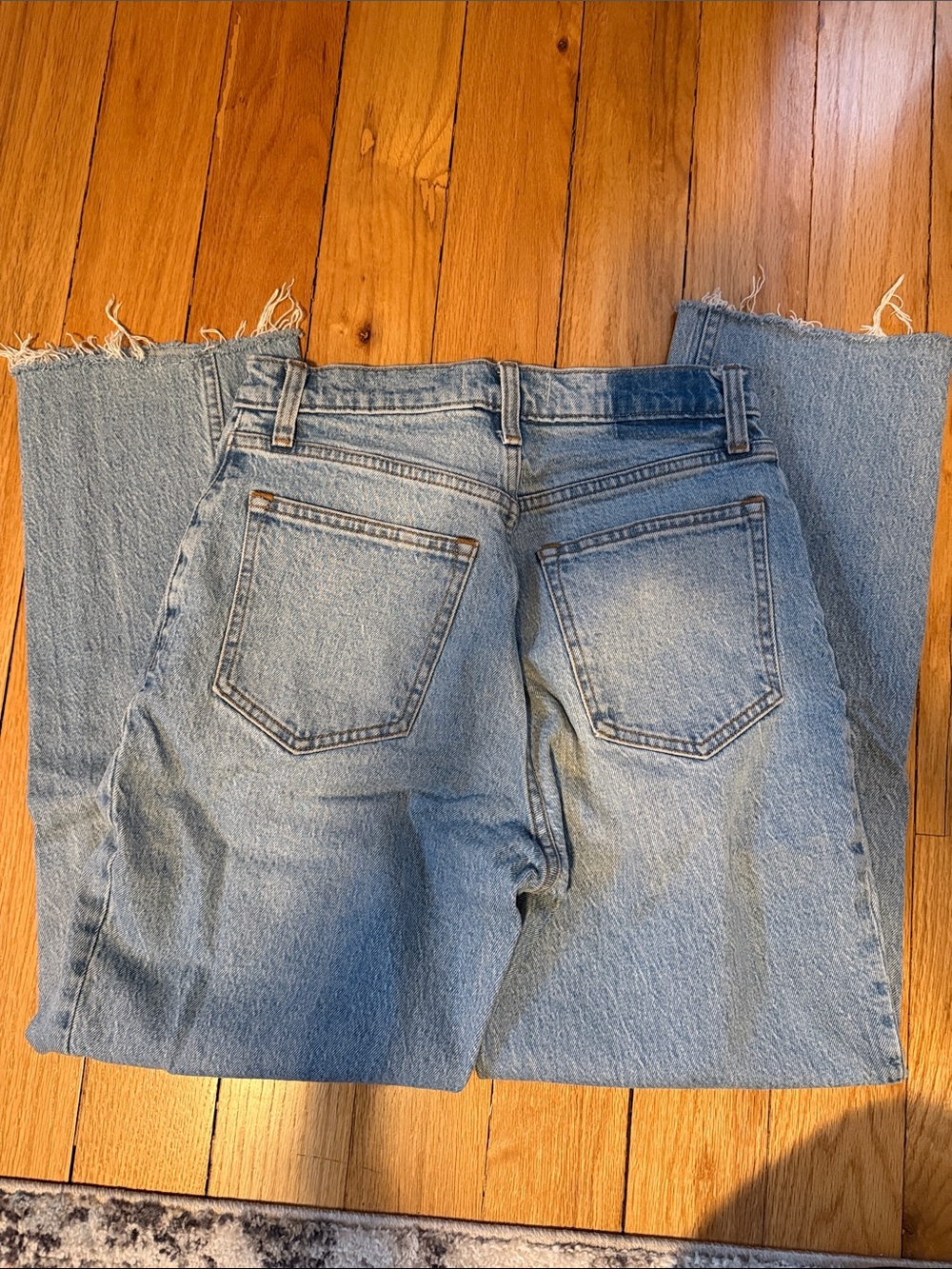 Abercrombie & Fitch Light Blue High-Rise Jeans - Picture 3 of 3